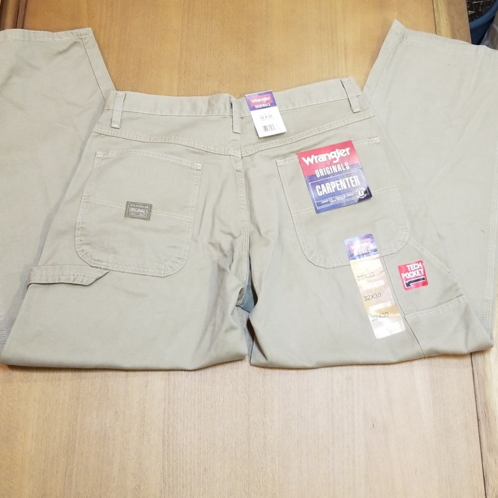 Wrangler originals carpenter jeans NWT men's 32x30